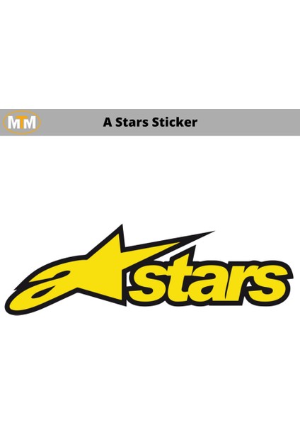 Astars Oto Sticker 15 cm fiyatları