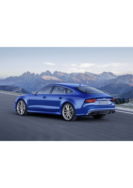 Audi A7 Difüzör + Egzos Rs7 Makyajlı Kasa 2014-2017