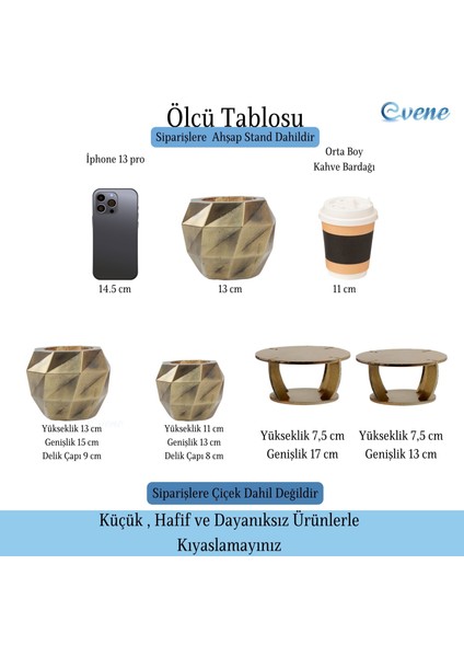 Ahşap Ayaklı Beton Saksı Büyük Boy Set 2 Adet Dönen Poly Model fiyatları