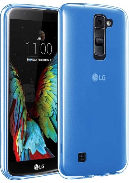 Lg K10 Ultra Ince Kaliteli Esnek Şeffaf Silikon