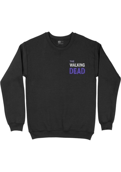 The Walking Dead Cep Tasarım Baskılı Sweatshirt