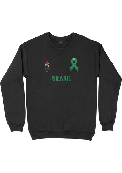Paris 2024 Yaz Olimpiyatları Brezilya Sweatshirt