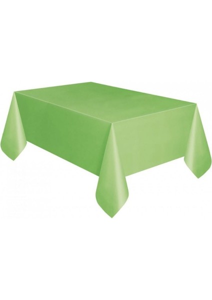 Düz Yeşil Masa Örtüsü 137X270 cm