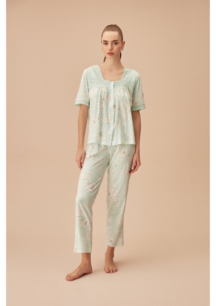 Minty Maskülen Pijama Takımı
