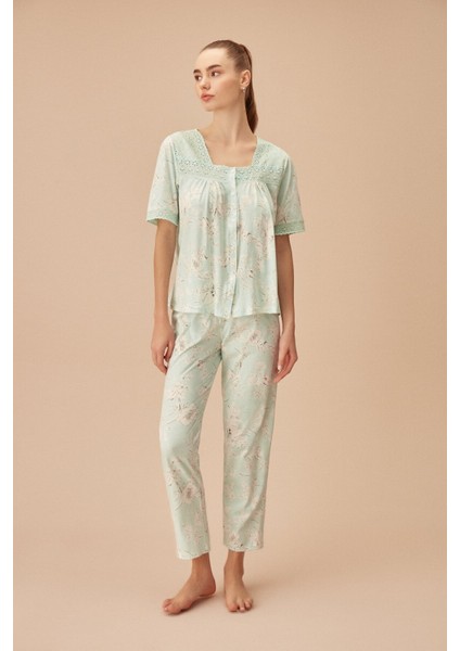 Minty Maskülen Pijama Takımı