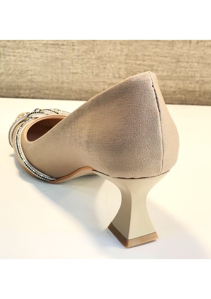 805 Bayan Taş Detaylı Kadeh Ökçe Stiletto indirimleri