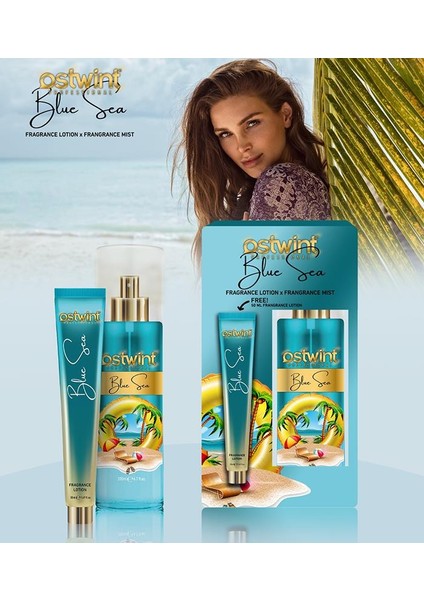 Body Mist Fragrances Blue Sea+ 50 ml Body Lotion