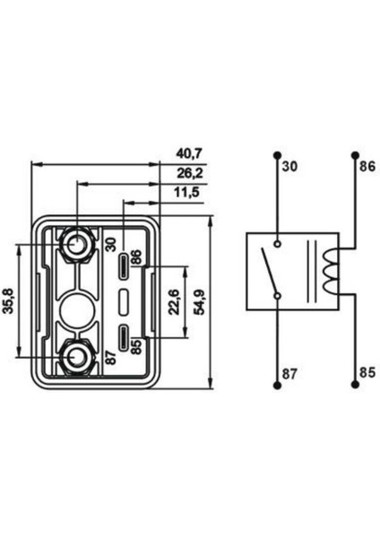 Yüksek Amperli Güç Rölesi 12V 120A Su Geçirmez Marine Elo modelleri