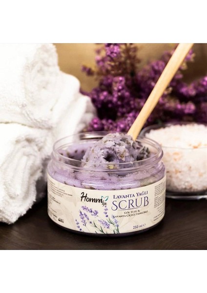 Lavanta Yağlı Bitki Tanecikli Scrub 250 ml