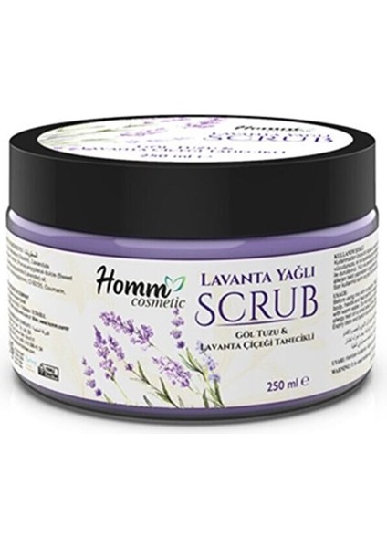 Lavanta Yağlı Bitki Tanecikli Scrub 250 ml