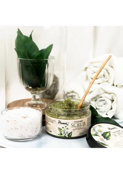 Yaseminli Yeşil Çaylı Bitki Tanecikli Scrub 250 ml