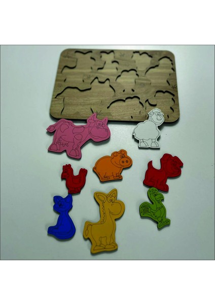 Ahşap Puzzle Havanlar