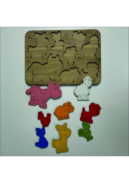 Ahşap Puzzle Havanlar