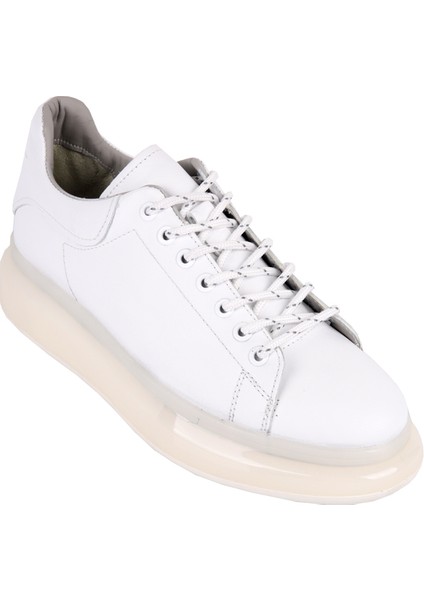17031 Beyaz Sneaker Deri Ayakkabı fiyatları