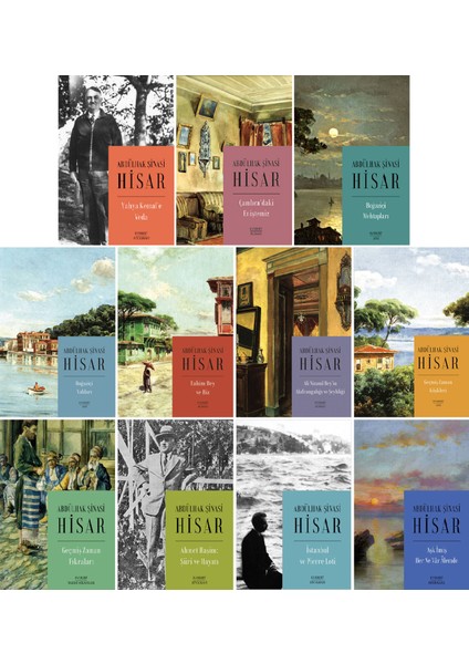 Abdülhak Şinasi Hisar 11 Kitap Set