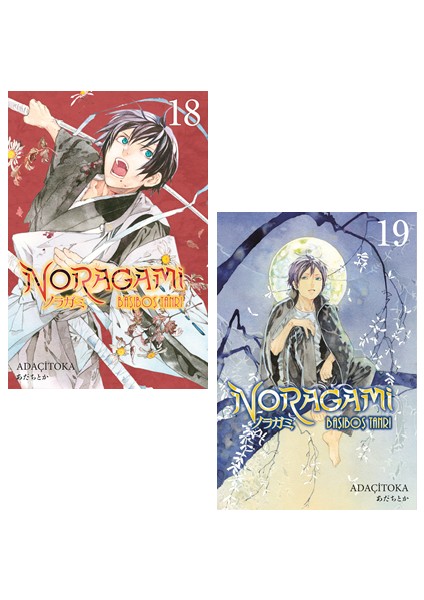 Noragami 18-19. Ciltler Manga Seti