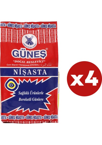 Mısır Nişastası 800 gr x 4 Adet