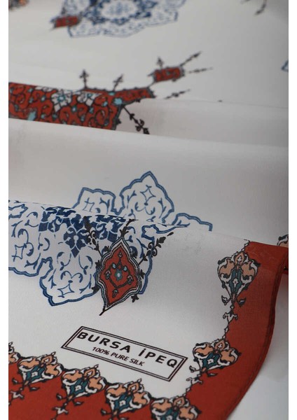 Taba Yeşil Göbekli Vual İpek Fular modelleri