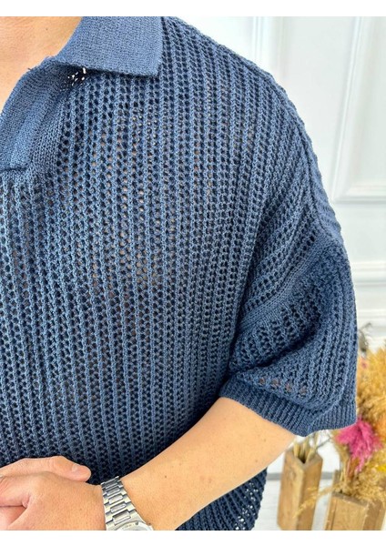 Tişört Triko Örme Tshirt Nefes Alabilen Oversize T-Shirt modelleri