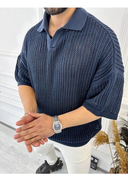 Tişört Triko Örme Tshirt Nefes Alabilen Oversize T-Shirt fırsatları