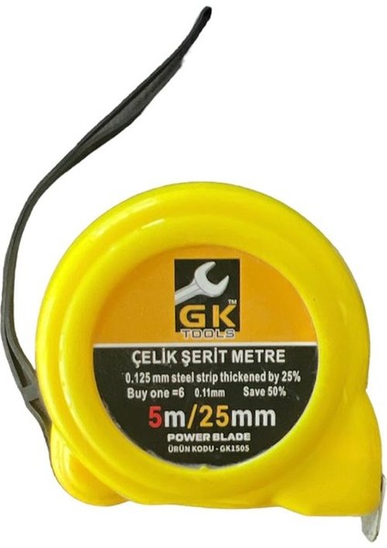 5m Çelik Şerit Metre modelleri