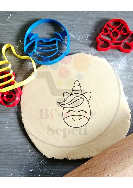 Unicorn Kurabiye Kalıbı