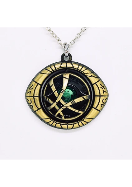 Köstebek Beşiktaş Dr. Strange Eye Of Agamotto Sarı Kolye