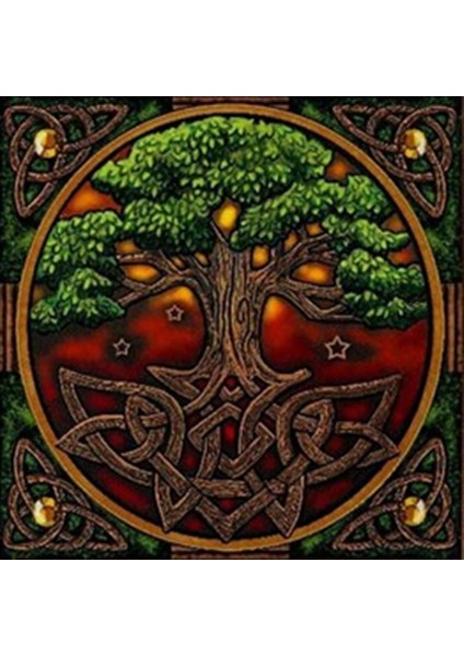 Doğa Tılsımı Pixart Sanat Elmas Mozaik Tablo Diamond Türkiye 53*53