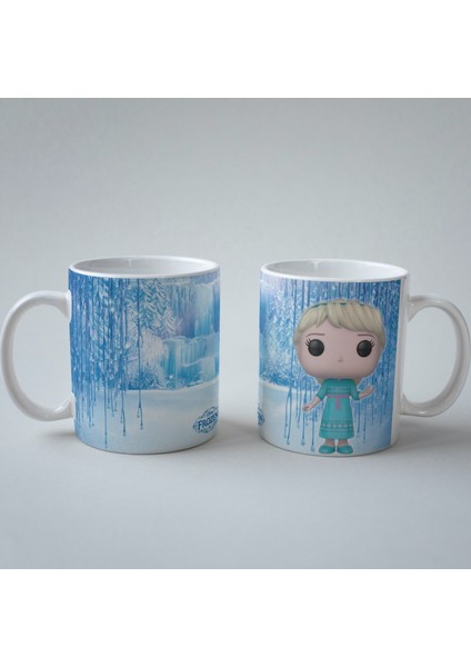 Frozen Temalı Özel Tasarım Baskılı Kupa Bardak 001 fiyatları