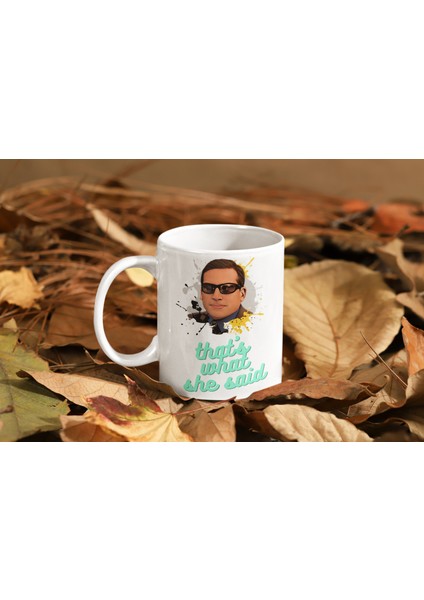 The Office Temalı Özel Tasarım Baskılı Kupa Bardak 001 Michael Scott