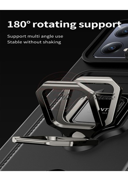 Xiaomi Redmi Note 12 Pro 5g Kılıf Kamera Lens Sürgülü Korumalı Kartvizitli Silikon Kapak Boyun Ip Askılı Zırh Armor