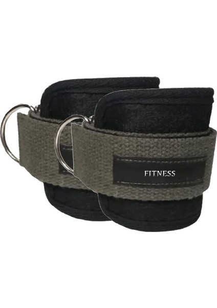 Ayak Bilek Kayışı D-Ring Fitness Ağırlık Çekiş Aparatı