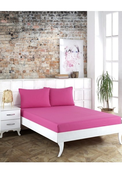 Çift Kişilik 180 x 200 Lastikli Çarşaf Seti %100 Pamuklu