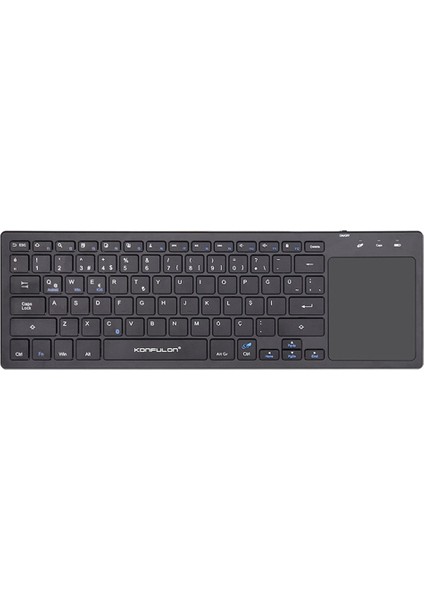 Konfulon V7 Bluetooth 5.0 Standlı Türkçe Q Klavye