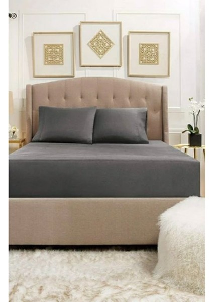 Çift Kişilik 160 x 200 Lastikli Çarşaf Seti %100 Pamuklu
