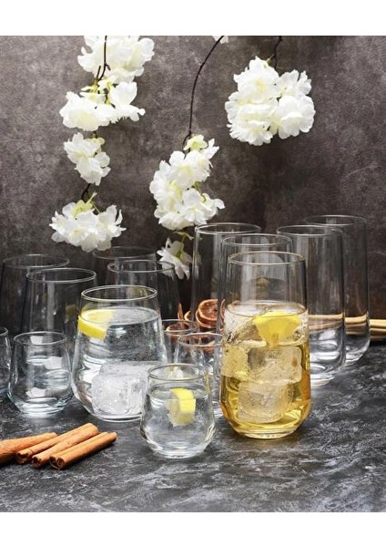 Allegra Su Bardak - 24 Parça Su Meşrubat Bardağı Çeyiz Seti Takımı 6 Kişilik