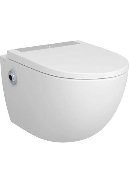 Sento Hygiene Asma Klozet, Temassız Klozet Kapağı ve Temassız Entegre Ara Musluk, Beyaz