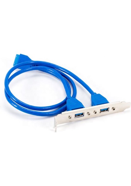 19 Pin Panel Tipi USB 3.0 Çoğaltıcı 19 Pin USB 3.0 USB Çoklayıcı Anakart USB 3.0 Çoğaltıcı 50 cm 20 Pin USB 3.0 Çoğaltıcı