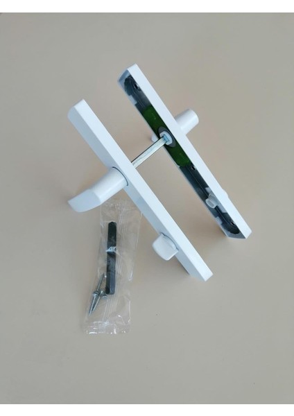 Wc Pvc Kapı Kolu Plastik Beyaz