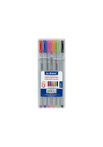 Fineliner Kalem 6'lı Kutu
