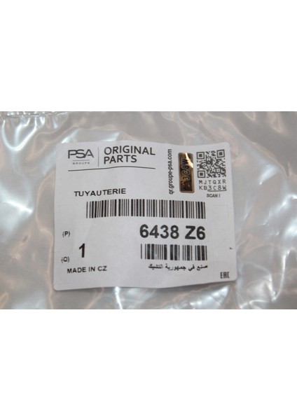 Orijinal 6438Z6 Su Fıskıye Meme C5 X7 6438.Z6 fiyatları