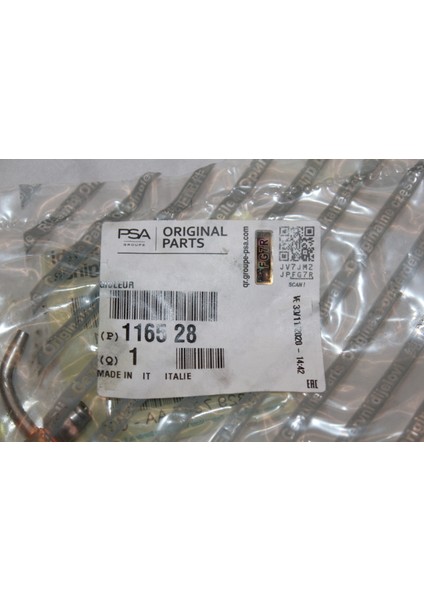 Orijinal 116528 Peugeot Bipper 1.3 Dizel Piston Yağlama Fiskiyesi 55183898 1165.28 fiyatları