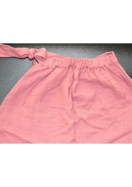 %100 Pamuklu Kız Şalvar Model Pantalon