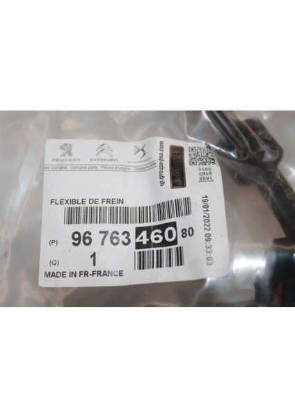 9676346080 Partner 308 Rifter Berlingo C4 Picasso Combo Fren Hortumu fiyatları