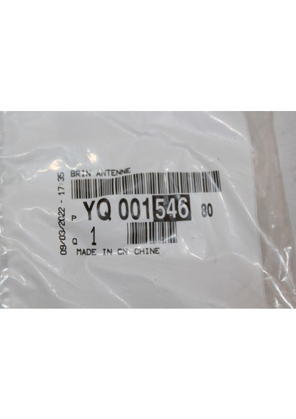 Orijinal YQ00154680 Berlingo C3 DS3 106 206 306 406 407 5008 Uyumlu Anten Çubuğu modelleri