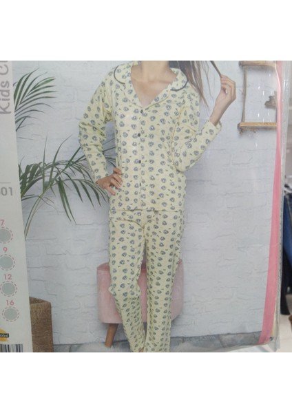 Kız Çocuk Penye Pijama Takım