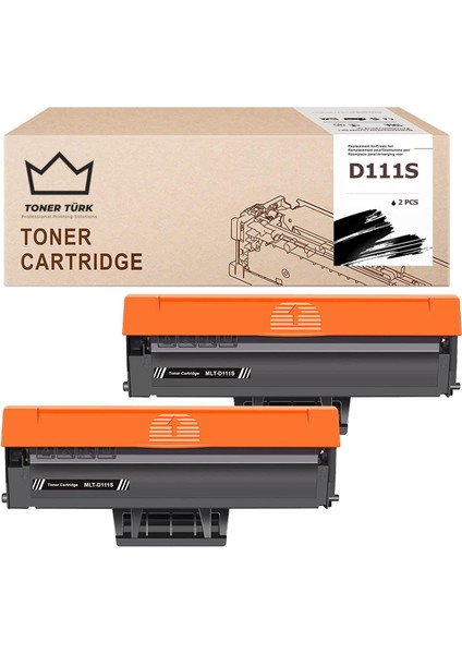 Samsung MLT-D111S Muadil Toner 2'li Paket / Xpress M2020 / M2022 / M2070
