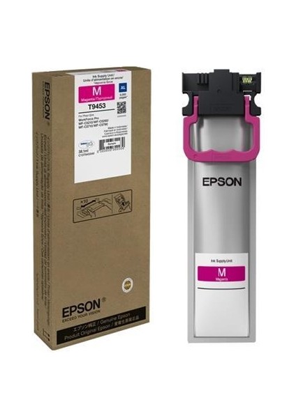 Toner Türk Epson T9453XL Kırmızı Orjinal Kartuş Yüksek Kapasiteli / Workforce Pro WF-C5210DW / C5290DW / C5710DWF /C5790DWF / C5215DW