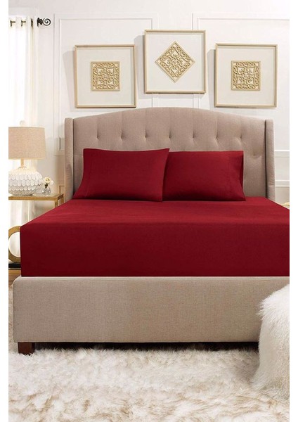 Çift Kişilik 150X200 Lastikli Çarşaf Seti %100 Pamuklu