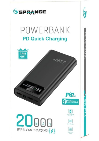 20000 Mah Powerbank Taşınabilir Şarj Aleti